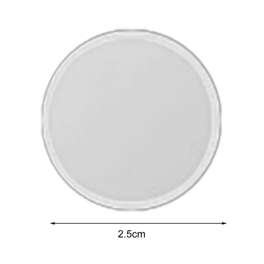 Fita dupla face pontos pegajosos, transparente, removível, claro, sem rastreamento, DIY, 100pcs