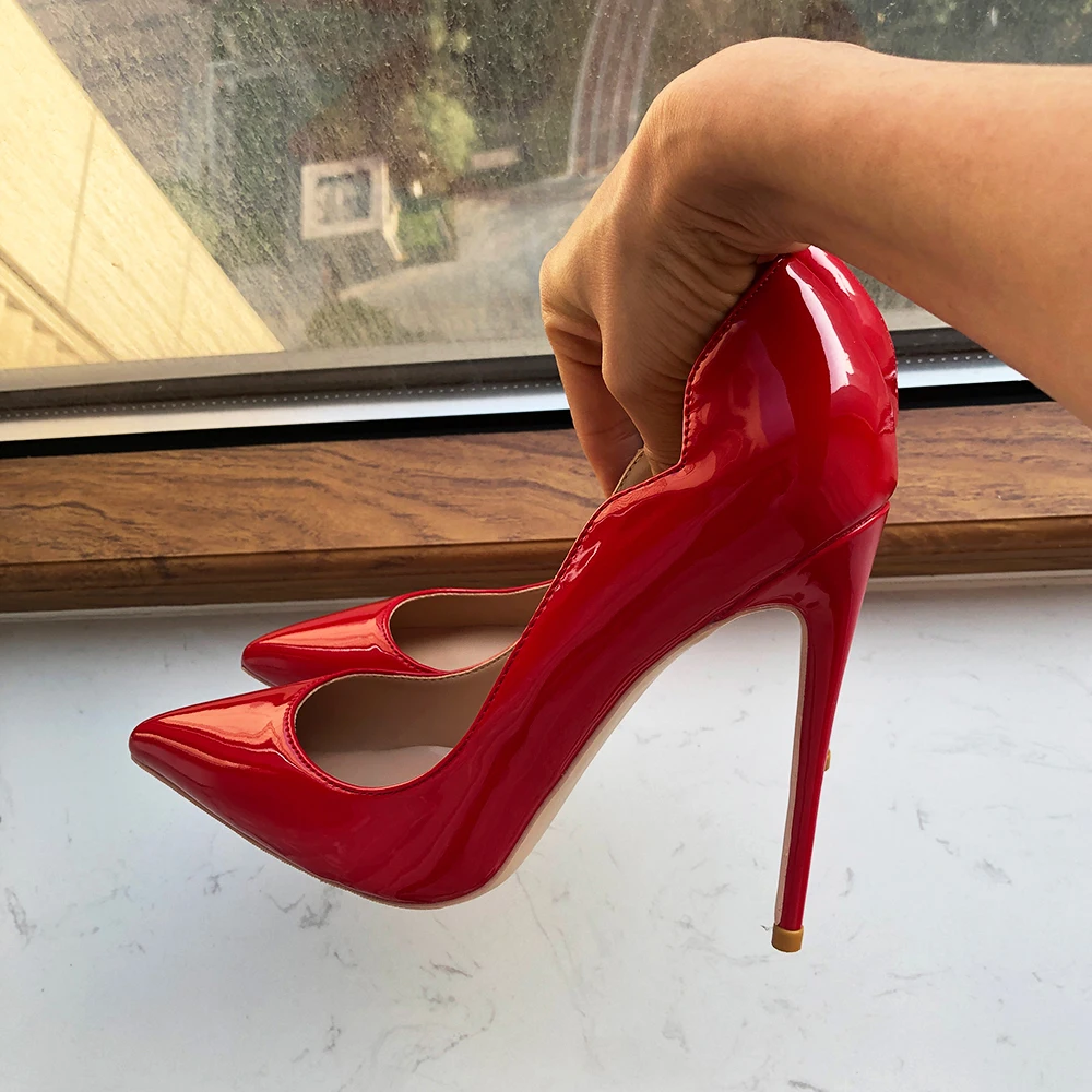 Red 12cm Heel