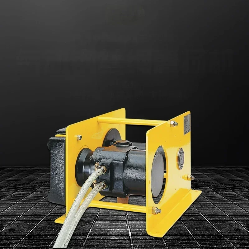 High Safety Portable 1ton Construction Wire Rope pneumatic winches Hoist Alloy Steel