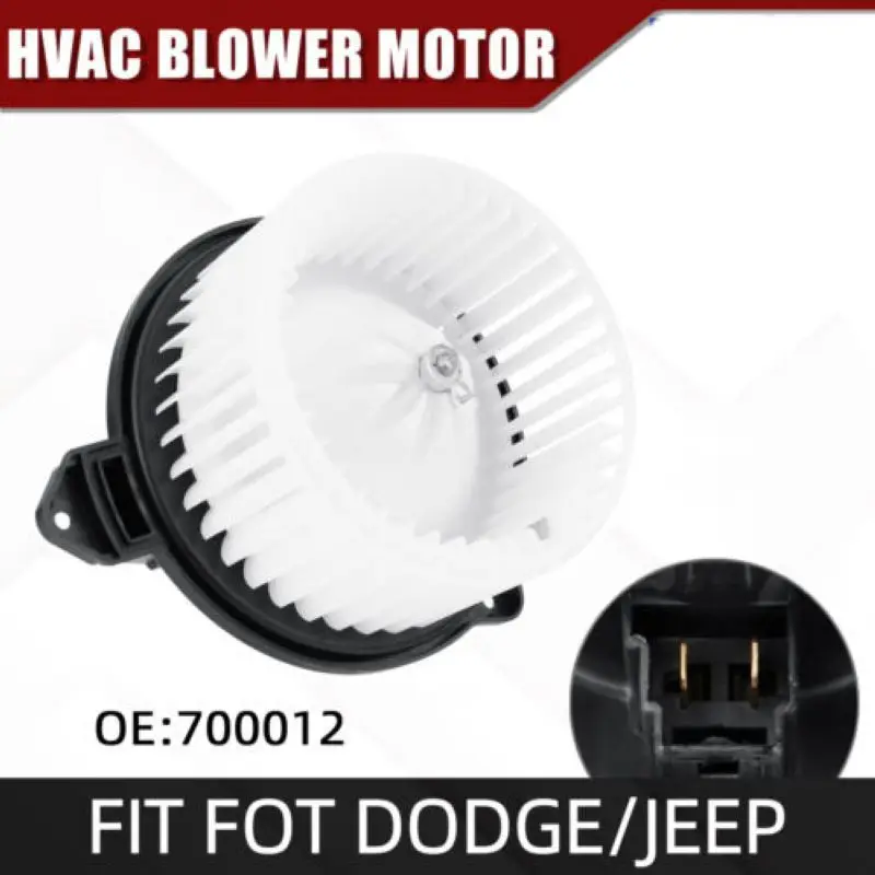 Heater Blower Motor 700012 For Jeep Grand Cherokee w/ Fan Cage 2002-2004