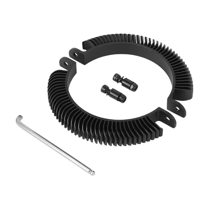 FSTE-Aluminum Cooling Fin Heat Sink Radiator For INOKIM OXO Electric Scooter Motor Heat Dissipation Accessories Motorcycle Coole