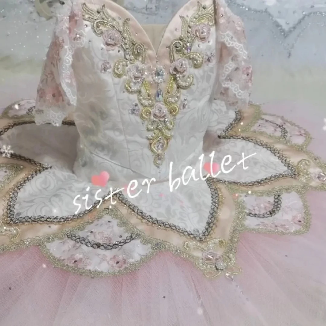 Pink high-end tutu Custom fairy doll variations Adult children show dress Girls show dress