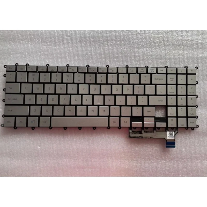 New original English backlit keyboard blue for GalaxyBook Flex NP950QCG NT950QCG BA59-04428 Suitable for 15.6 laptops