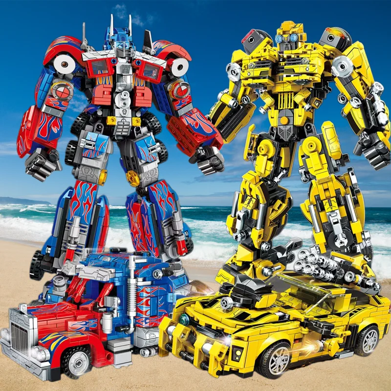 kit-de-construcao-de-carro-robo-transformavel-2-em-1-blocos-de-montar-criativos-para-decoracao-de-casa