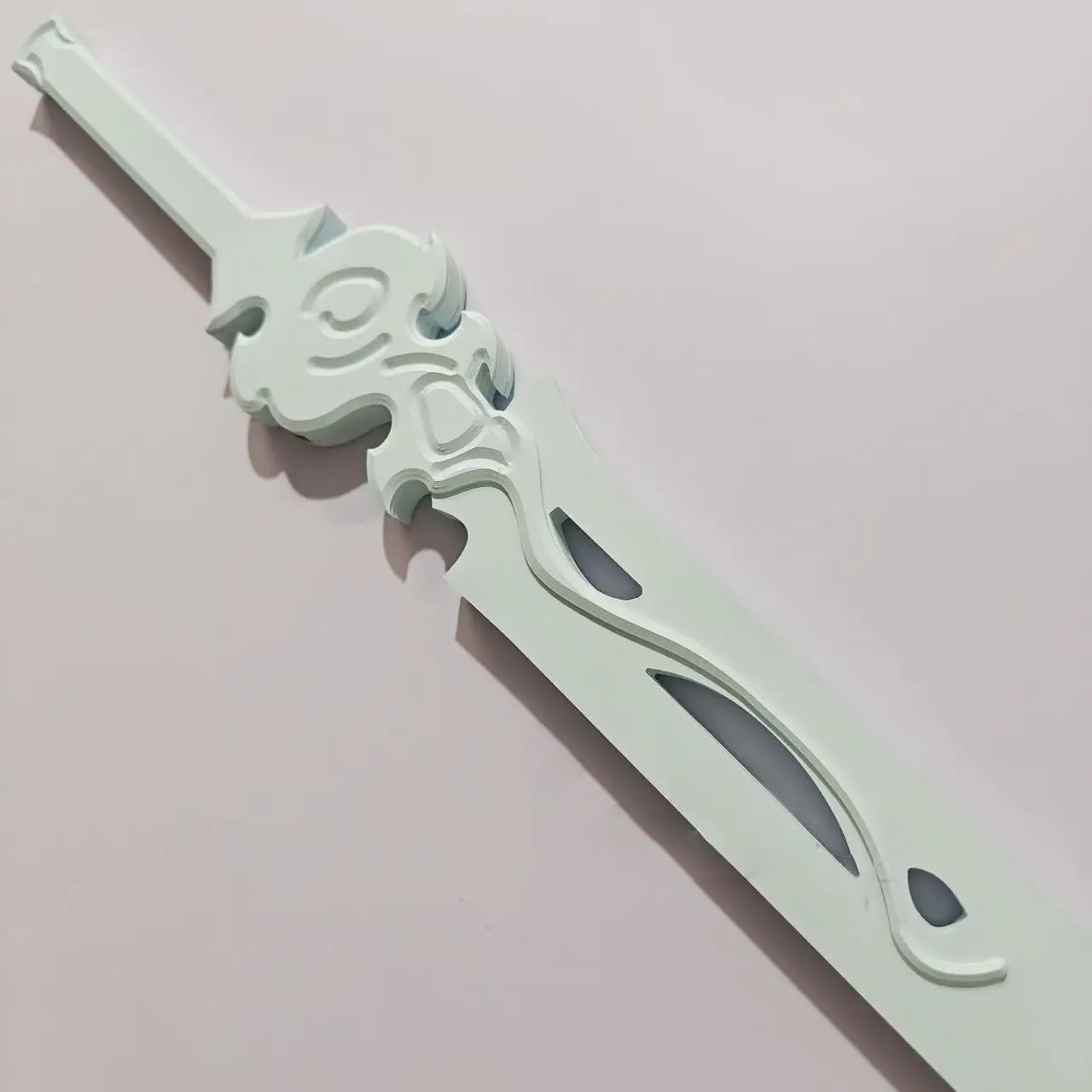 Game Wuthering Waves Qingxiao Luminous Sword Weapons Character Cosplay Replica Prop Halloween Christmas Party Costume Accessory 6