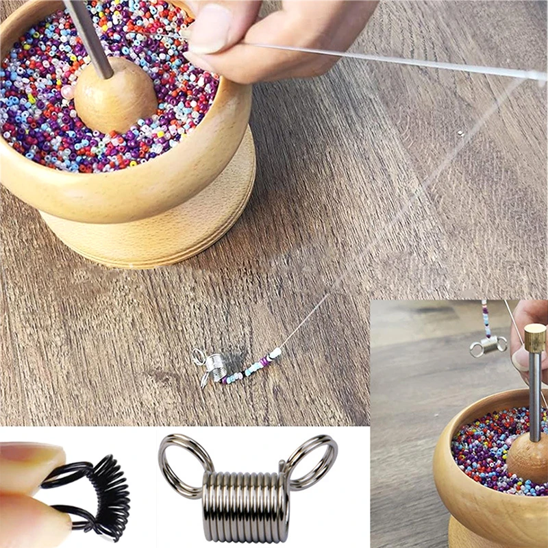 10 Stück Perlen Stopper Mini Federklemmen kreative Perlen Draht enden Schmuck herstellung Werkzeug für DIY hand gefertigte Armbänder Halskette