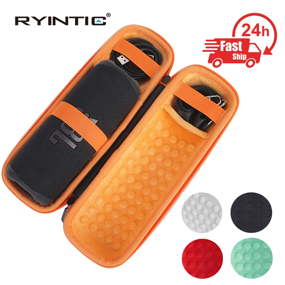 Funda protectora de viaje para altavoz JBL Flip 6/ Flip6, estuche de almacenamiento duro portátil, espacio Extra para enchufe y Cable, 5 colores