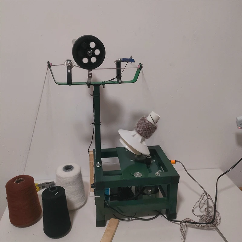 Electric Speed-Adjustable Yarn Winder Coral Fleece Ball Winder 60W Fully Automatic Cable Organizer