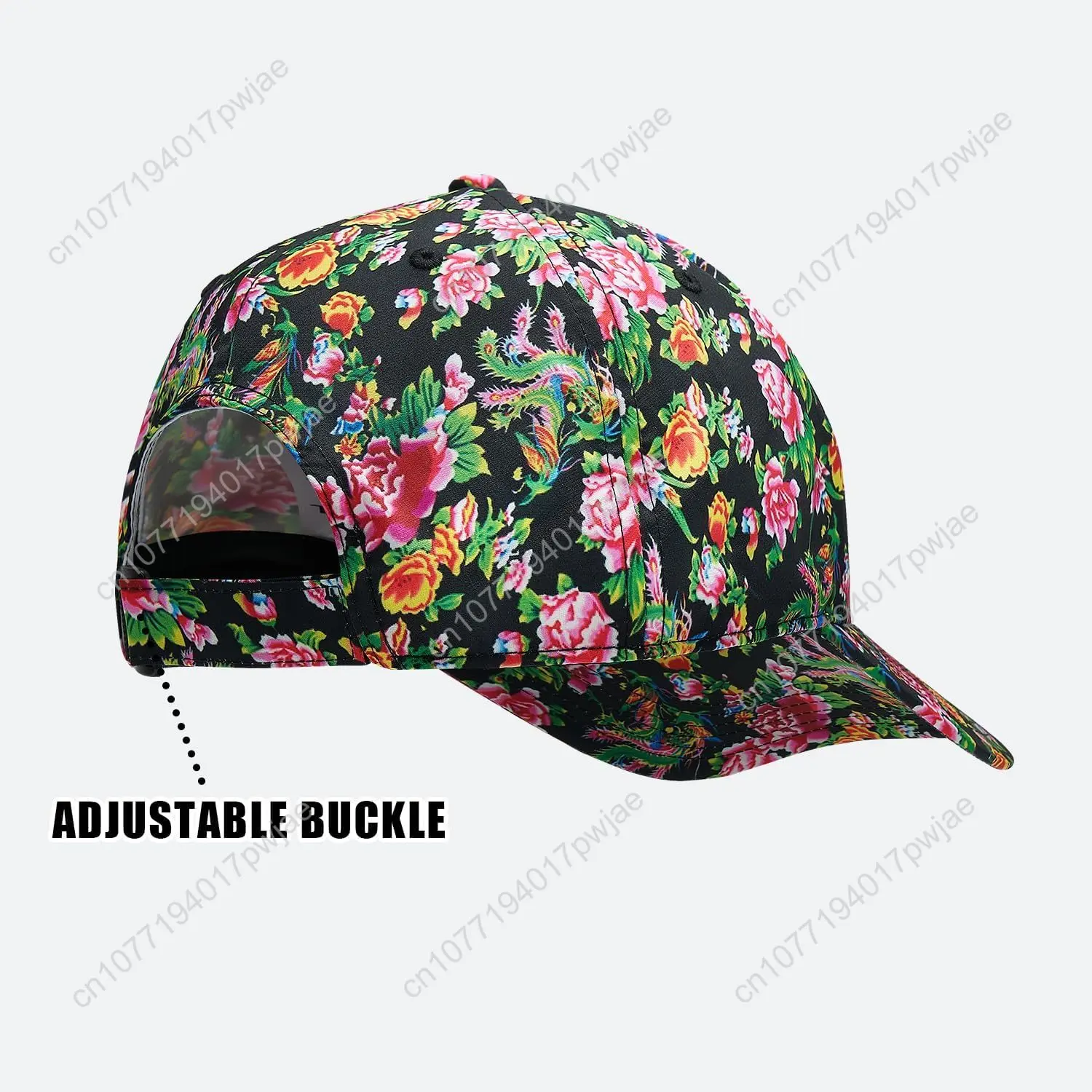 MAZEL baseballpet met printpatroon voor dames - Klassieke verstelbare prestatiehoed voor heren voor hardlooptrainingen in de zomer