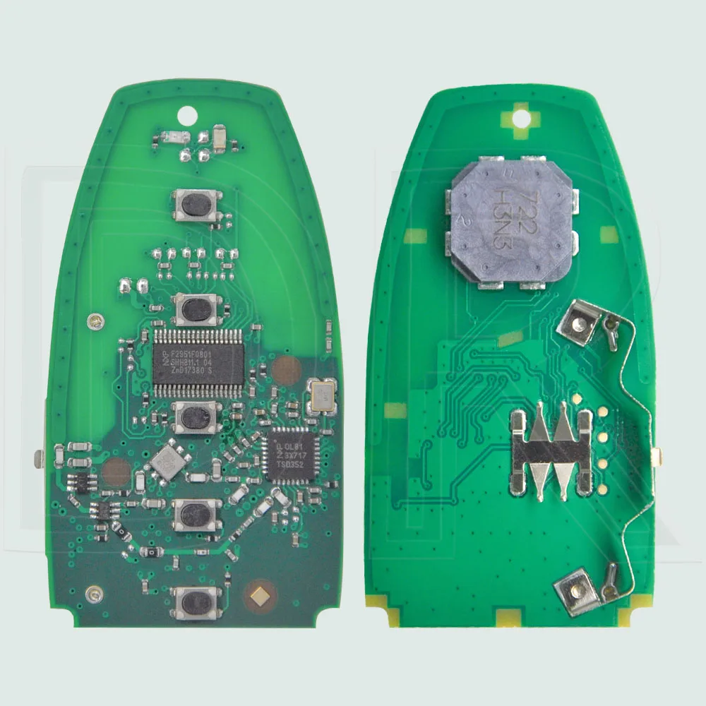 포드 엣지 퓨전 익스페디션 익스플로러 머스탱 F 시리즈 2017-2020 용 DR M3N-A2C93142600 902MHz ID49 칩 자동차 원격 키