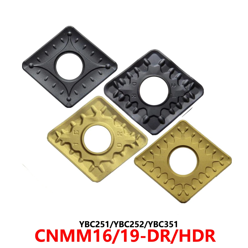 

Original CNMM160612 CNMM160616 CNMM190612 CNMM190616 CNMM190624 DR HDR YBC251 YBC252 Carbide Inserts CNC Tools Blades CNMM 1606