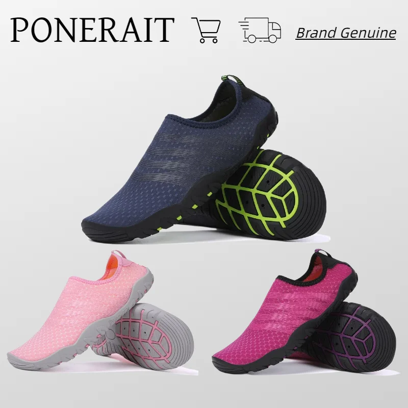 

Grip Protective shoes barefoot Anti-slip Abrasion-resistant Water shoes man Drainage sea shoes men Casual Couple beach shoe