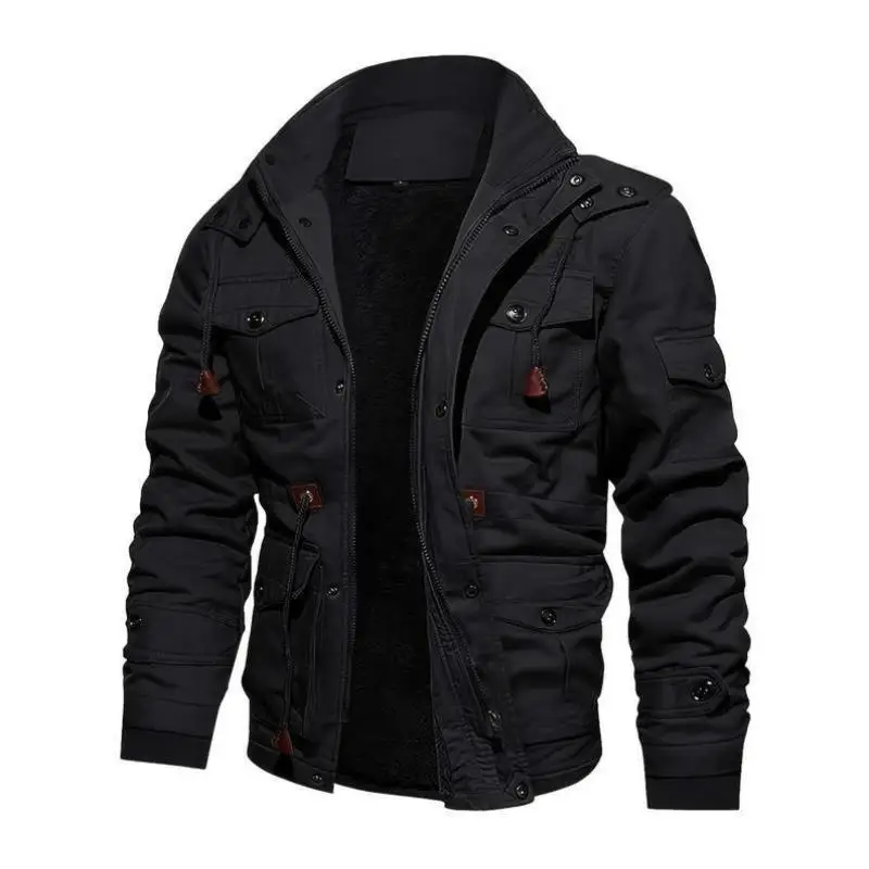 

New Men's Jaets Coats Waist-Cinching Sle ort Length V-ne Seven-quarter Sve Other Material Casual Wear for Middle-a...