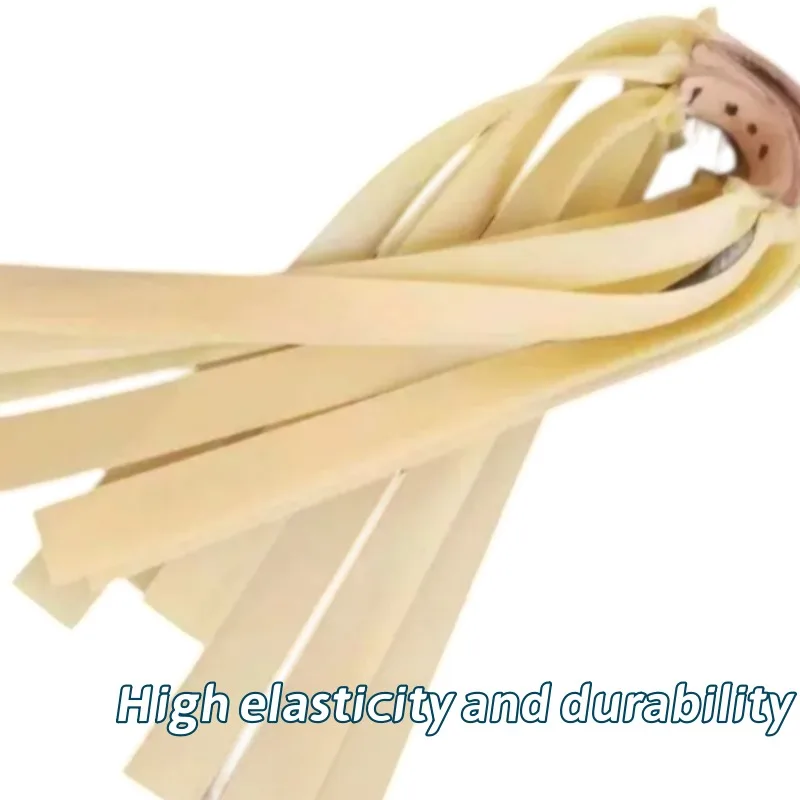 2.0mm Wide Thick Rubber Band Outdoor Hunting Slingshot Accessories Band High Quality Latex High Elasticity Plain
