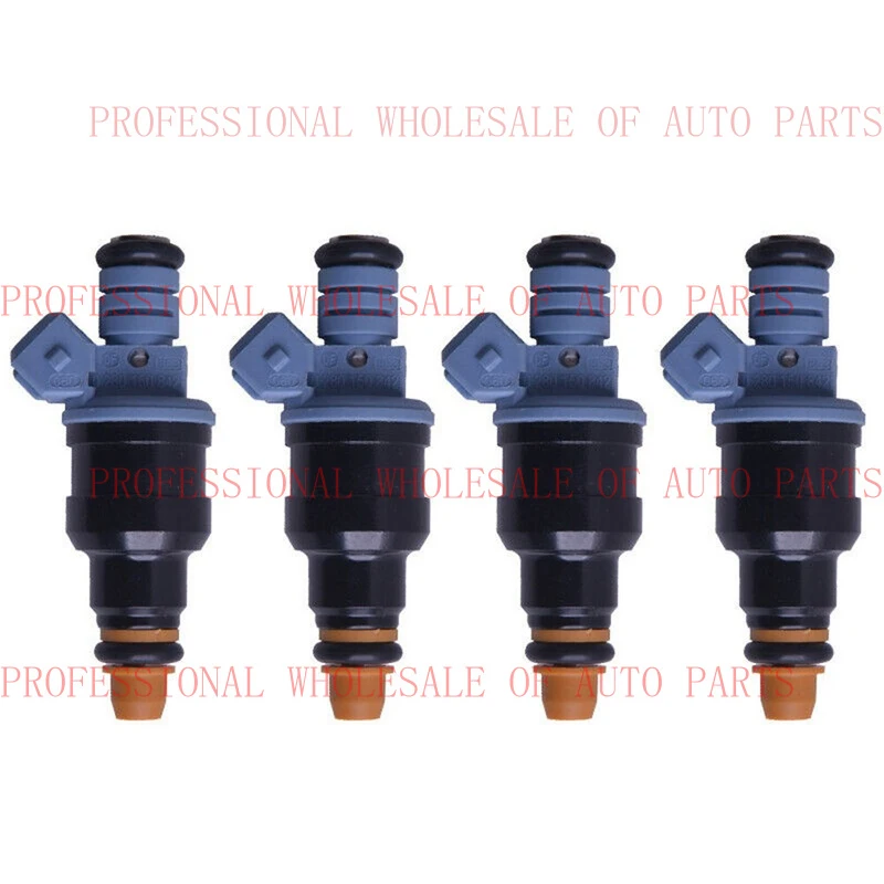 V+ V+ 4x 0280150842 High Impedance Fuel Injector 0280150563 Fits for Audi Chevy Ford