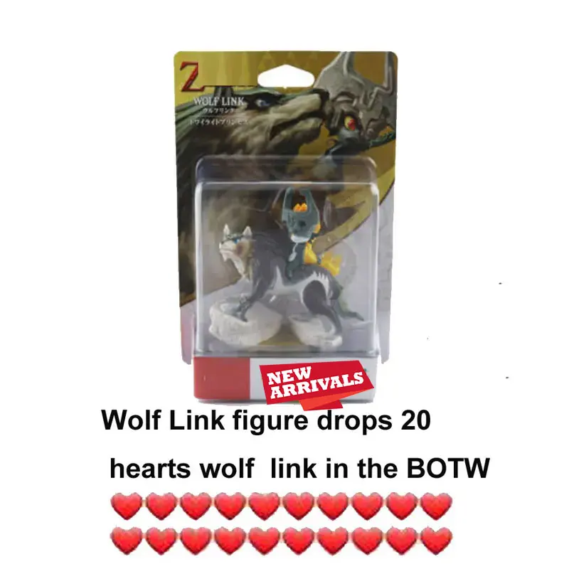 ARTSWIFT Store Figurine for NS 20 hearts Wolf Link Midna Twilight Princess in The Game Asian Version Free