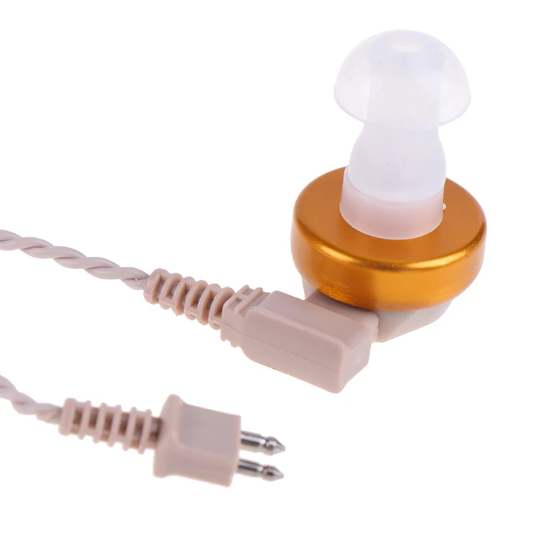 (N) Hearing Aid Unilateral Cord Wire+BTE Hearing Aid Receiver Amplifier Speaker - view 5