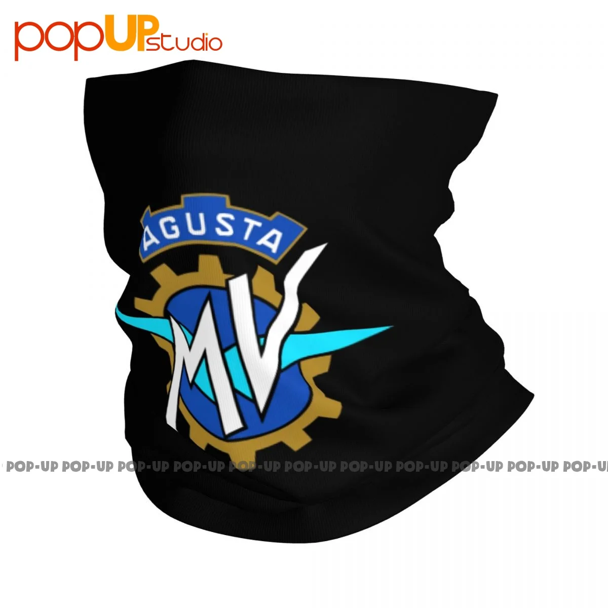 Mv Agusta Motorcycle Logo P-268 Neck Gaiter Bandana Scarf Face Mask