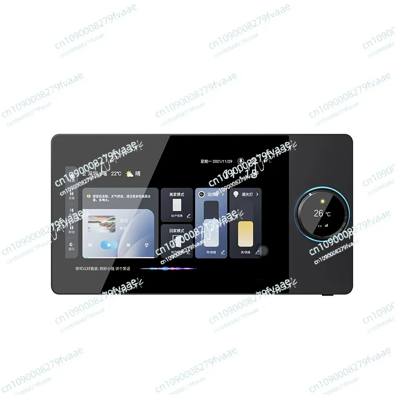 8 inch doodle intelligent central control screen 485ZIGBEE wireless 86 knob high definition smart home gateway panel host