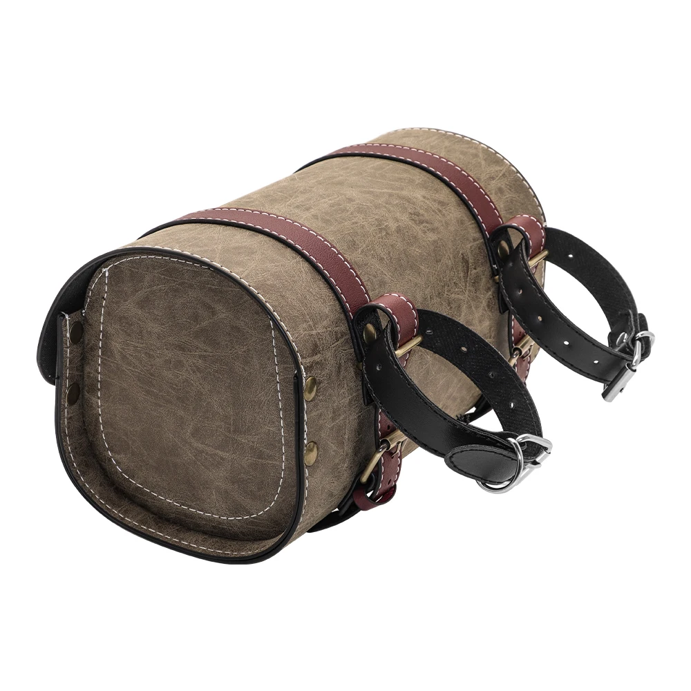 

Универсальная черная сумка для инструментов на мотоцикл, на руль, на переднюю вилку, на сиденье, рулонная сумка-барабан, для гонок, для хранения, аксессуары