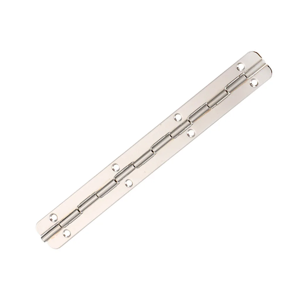 

Stainless Steel Long Continuous Hinge for Wooden Cabinet Doors Toolboxes Jewelry Cases and Workshop Furniture Use