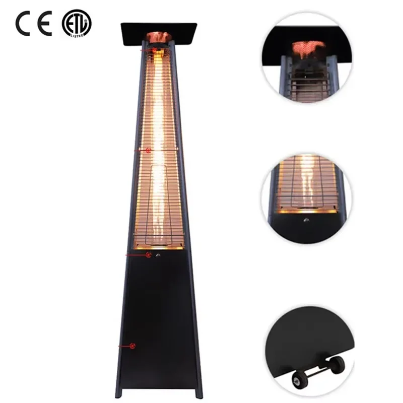 

Customizable Outdoor Pyramid Gas Heater