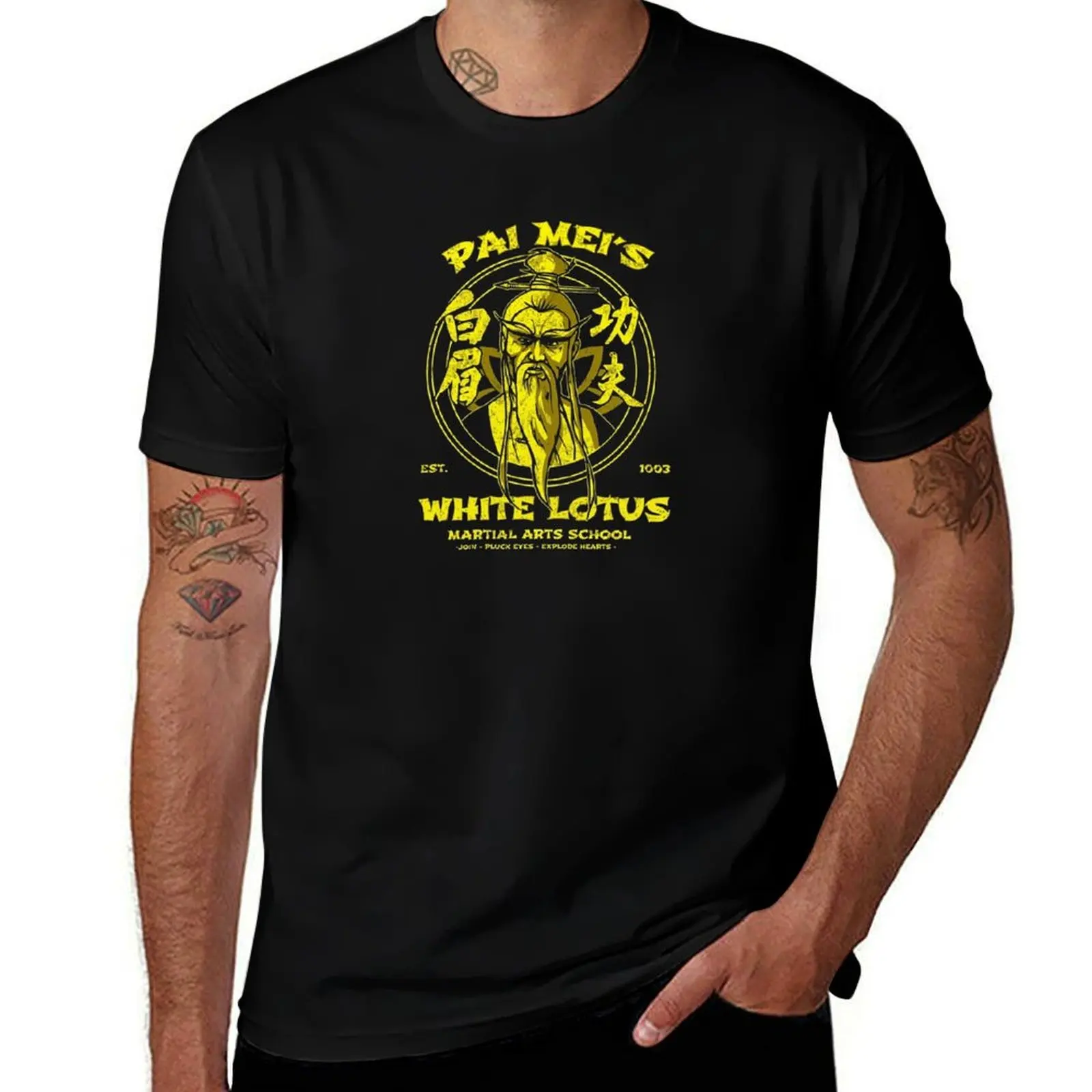 

Master Pai Mei T-Shirt summer tops basketball graphic tees football t shirt summer shirt vintage t shirt men