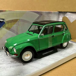 Diecast 1:18 Scale CITROEN DYANE 6 1976 Simulation Alloy Car Model Toy Collectible Gifts Ornaments