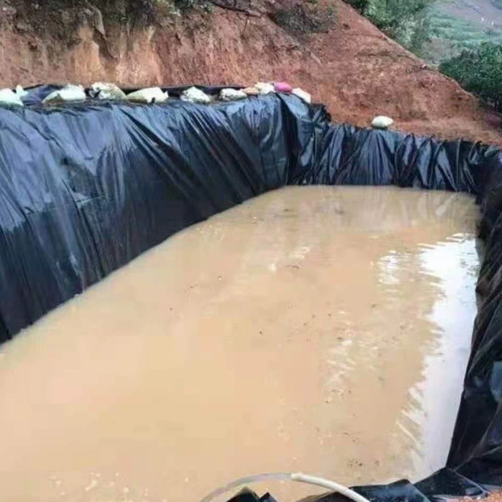 Pond Liner Anti-seepage Membrane Large Size Fold Fish Pond Pool Supplies Water Garden Waterproof Plastic Reusable