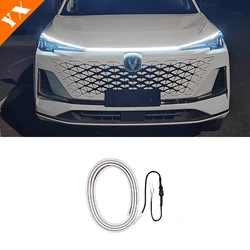 For cs55 plus accessories cs55plus 2025 2024 Car Grill Daytime Running Light Machine Cover Atmosphere Light Decorative Light
