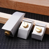 3Pcs Sturdy Aluminum Alloy Sandpaper Rack Grinding Clip Inner Corner Plane Polishing Hand-held Sandpaper Leather Edge Grinder