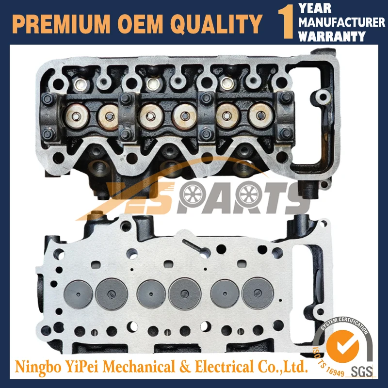 Cylinder Head 8-94417164-2 8944171642 8-94417164-7 8944171647 Compatible With Isuzu 3KR1 Hitachi Excavator EX22 EX22G EX25