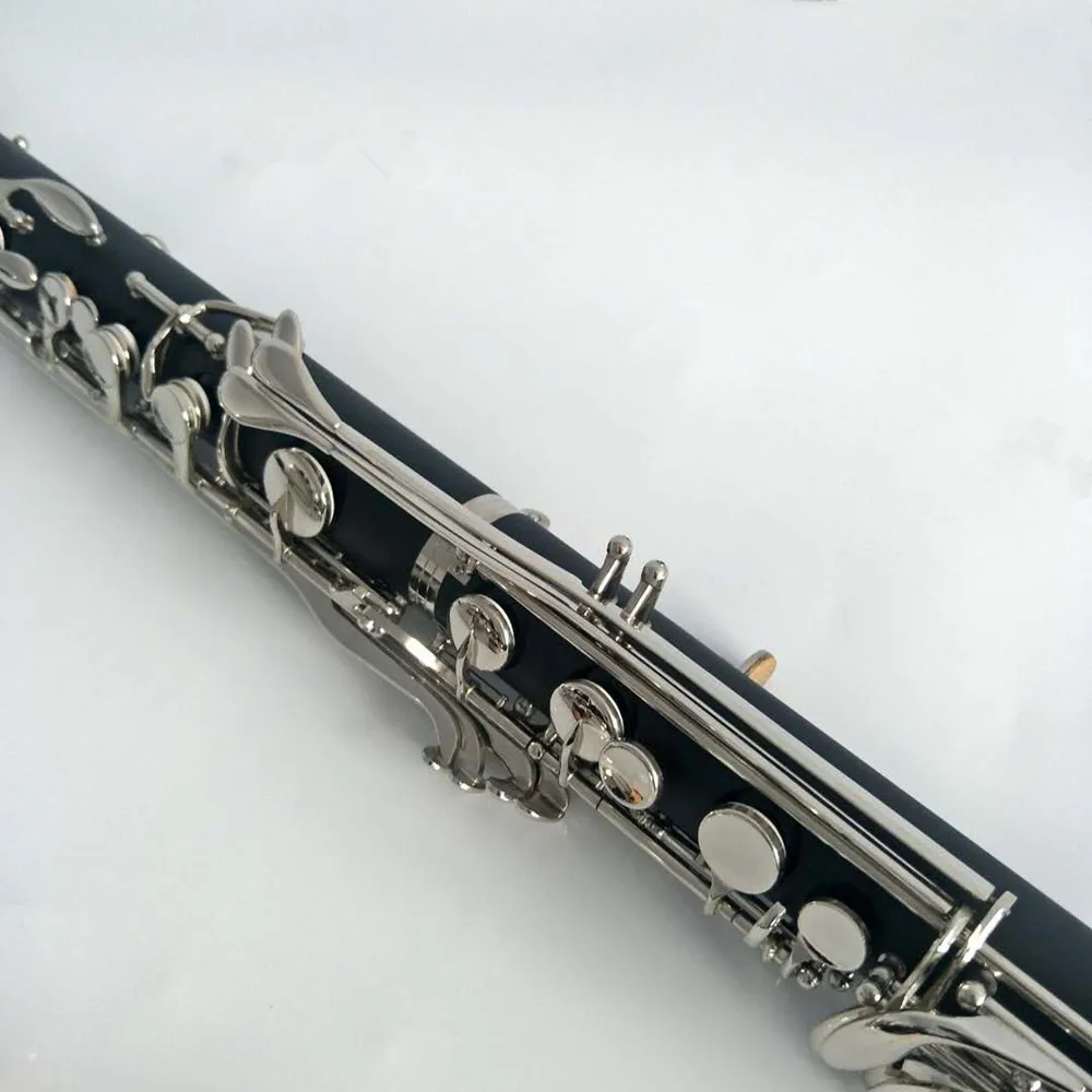 Professional Bakelite Nickel Plated Eb Alto Clarinet