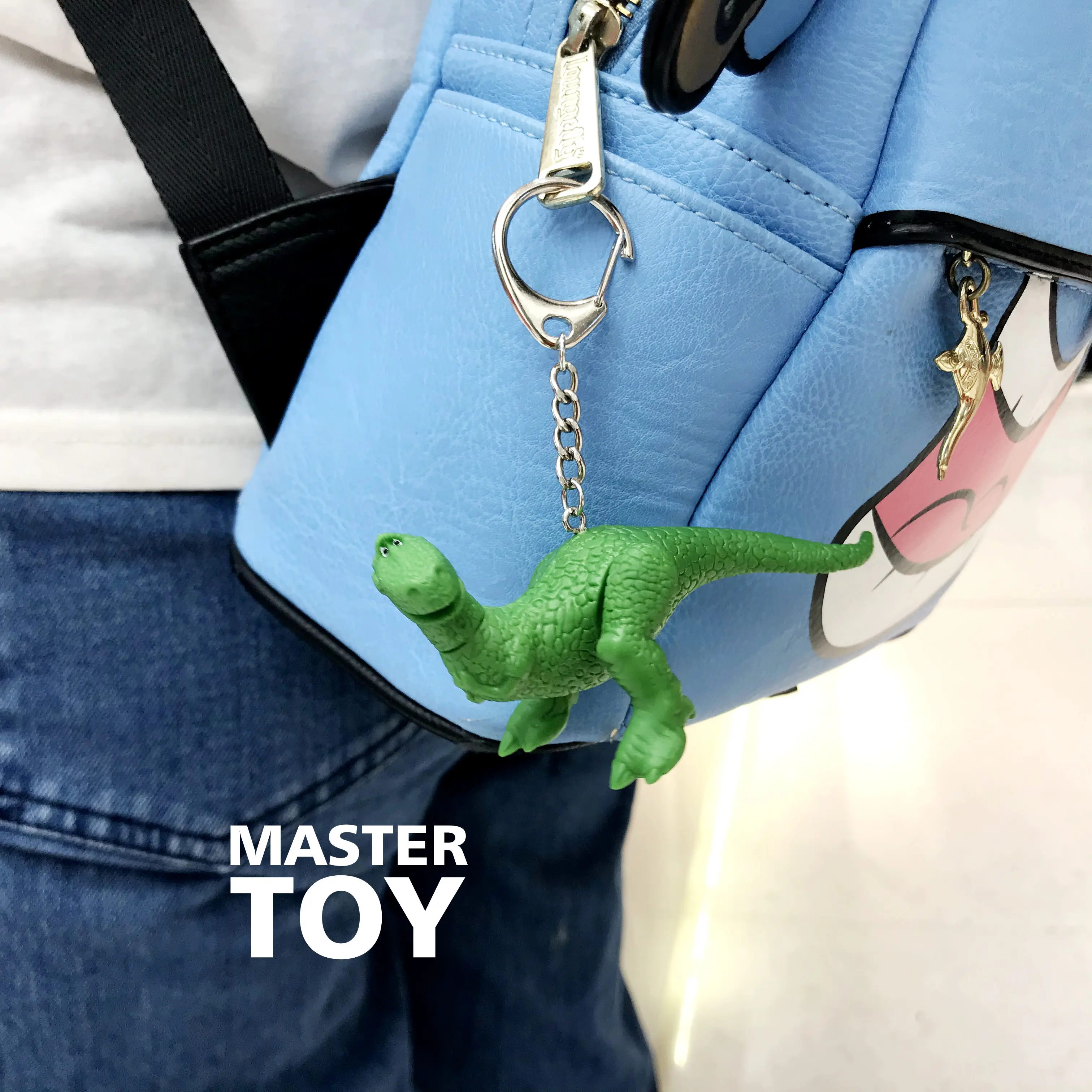 Simpatico Toy Story Woody And Buzz Lightyear Portachiavi per bambola Borsa Ciondolo per cartoni animati Accessorio per figura anime per regalo di compleanno