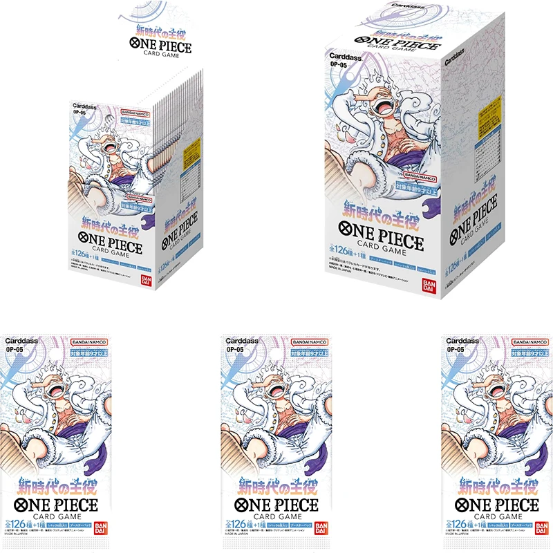 Original BANDAI ONE PIECE OP-05 Card Game Awakening of The New Era