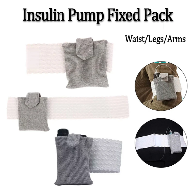 Insulin Pump Fixed Bag Elastic Adjustable Type Belt for Patients with Diabetes