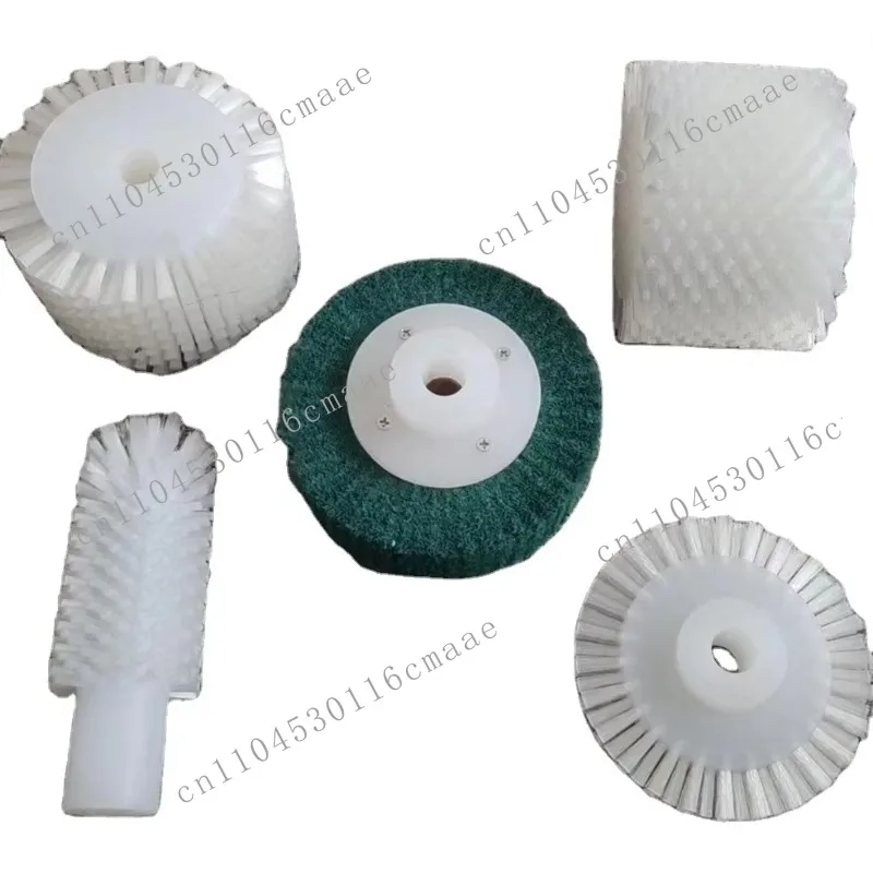 5 pcs high frequency high quality quick cleaning semi-automatic shoe shine machine shoe brush roller kit for shoe shine