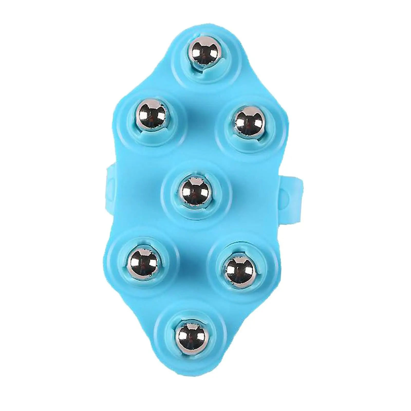 7 Ball Palm Shaped Hand Held Massager Deep Tissue Massage with Magnetic for Chest, Hamstrings, Full