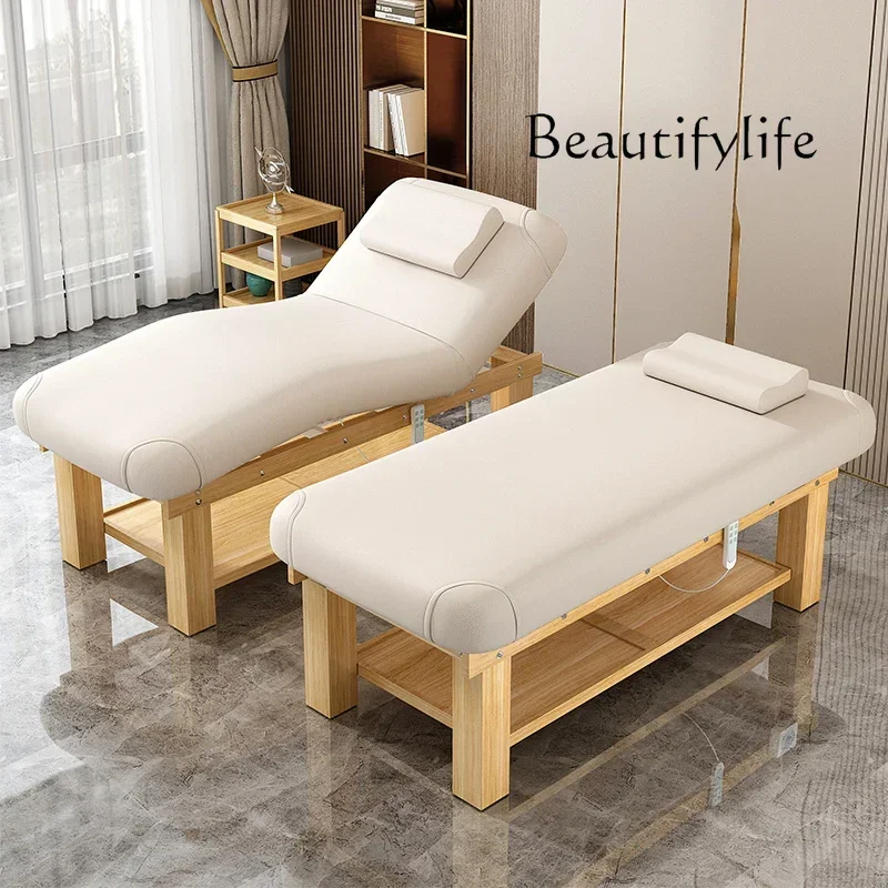 X Beauty Salon Special Folding Electric Beauty Massage Physiotherapy Bed Massage Home Eyelash Tattoo Embroidery Bed