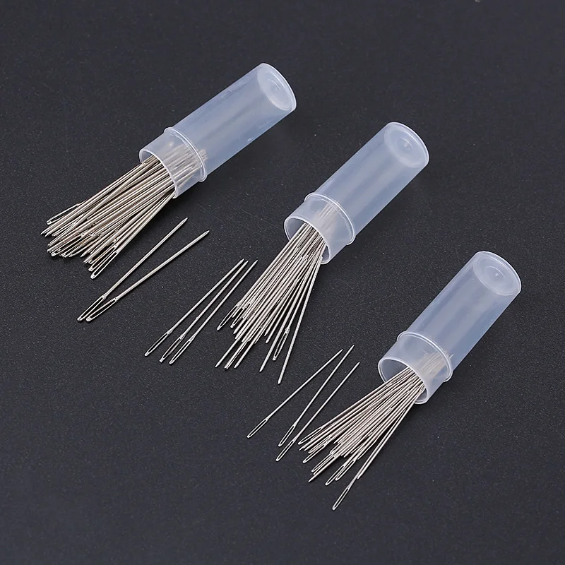 30pcs Sewing Needles No.22/24/26 Embroidery Fabric Cross Stitch Knitting Needle Stainless Steel DIY Crafts Sewing Accessories