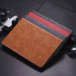 For Apple iPad mini 6 5 4 6th A17 Pro Fold Retro Leather Case Luxury Holder Flip Stand Cover iPadMini 1 2 3 4 5 6 7 Tablet Bags