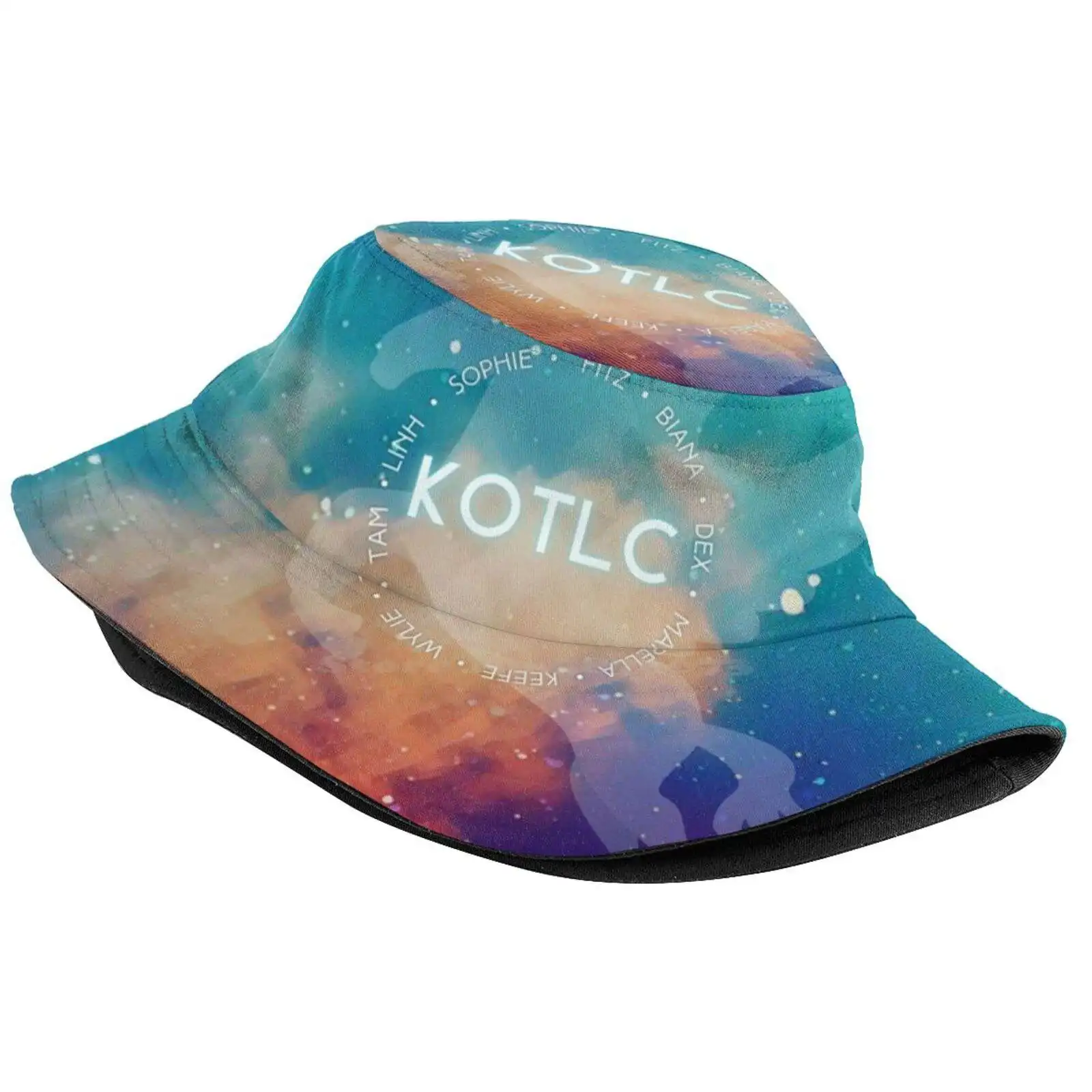 Kotlc Keeper Of The Lost Cities Inspired Starry Sky Alicorn Sun Cap Fisherman Hat Bucket Hats Kotlc Keeper Of The Lost Cities