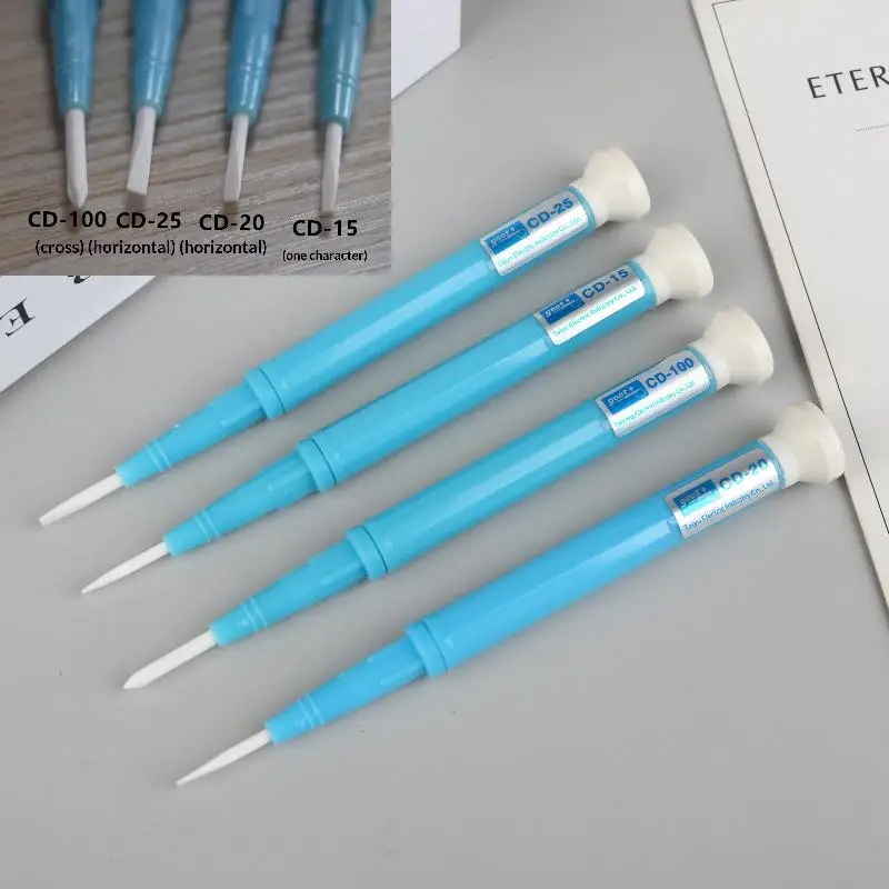 Anti-Static Ceramic Screwdriver Set Non-Magnetic & Non-Conductive Alignment Tool Kit For Soldering Station Electronics Repair