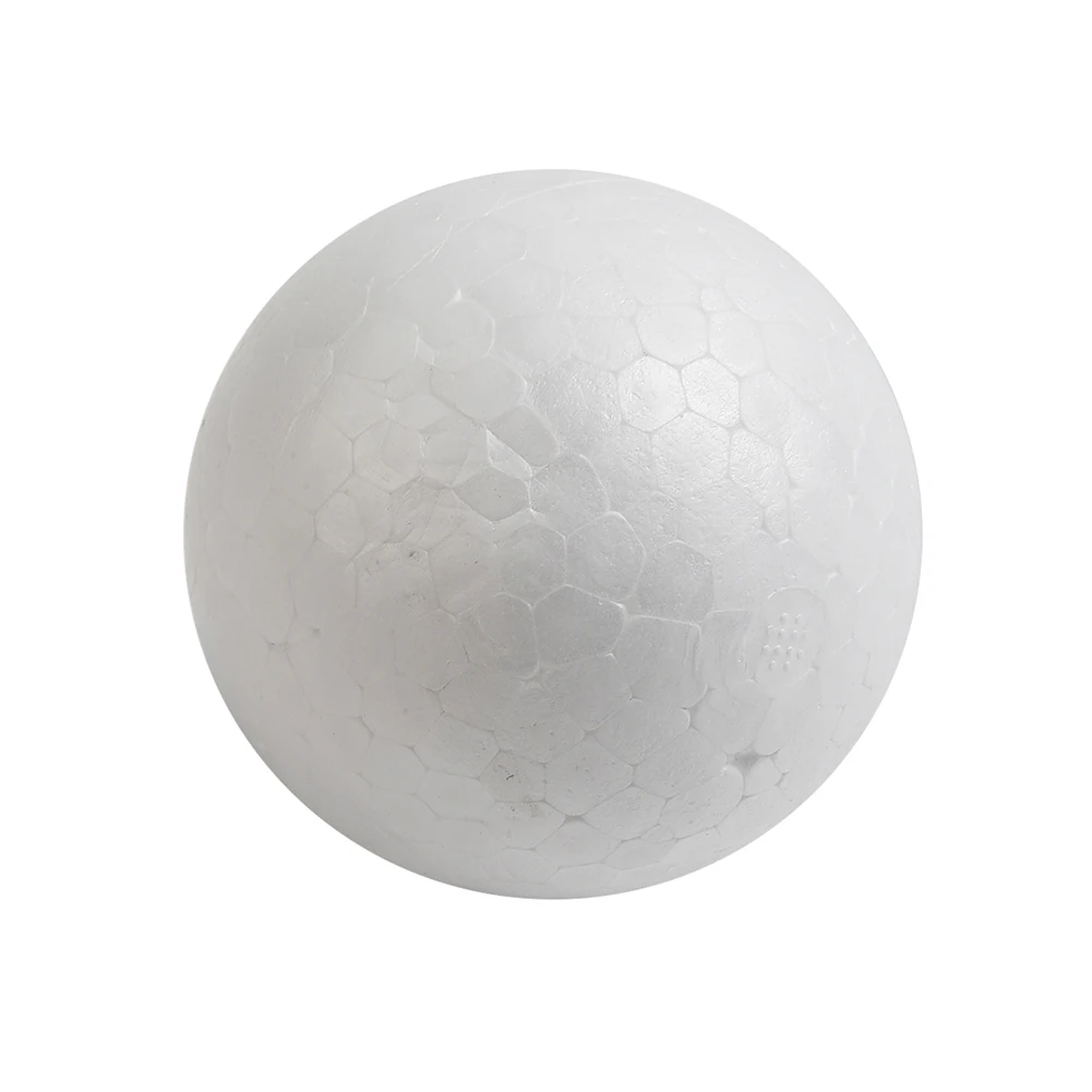 8cm Round Pure White Foam Balls Solid Polystyrene Wedding Foam Ball For Kids Craft Toy DIY Balls Party Decoration