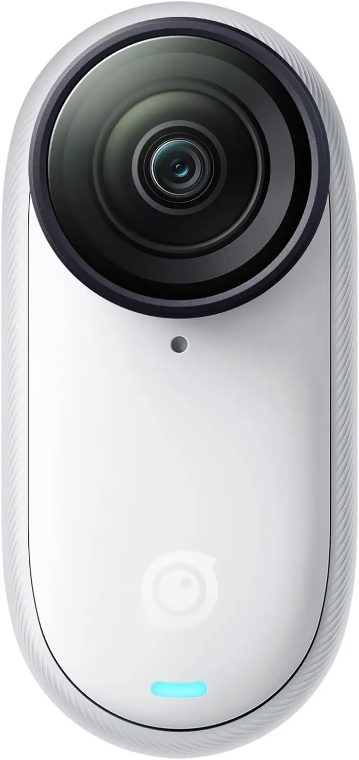 GO 3S - 128 GB White GO 3S Camera Only 4K Tiny Portable Vlogging Camera, Hands-Free POVs, Mount Anywhere, Stabilization