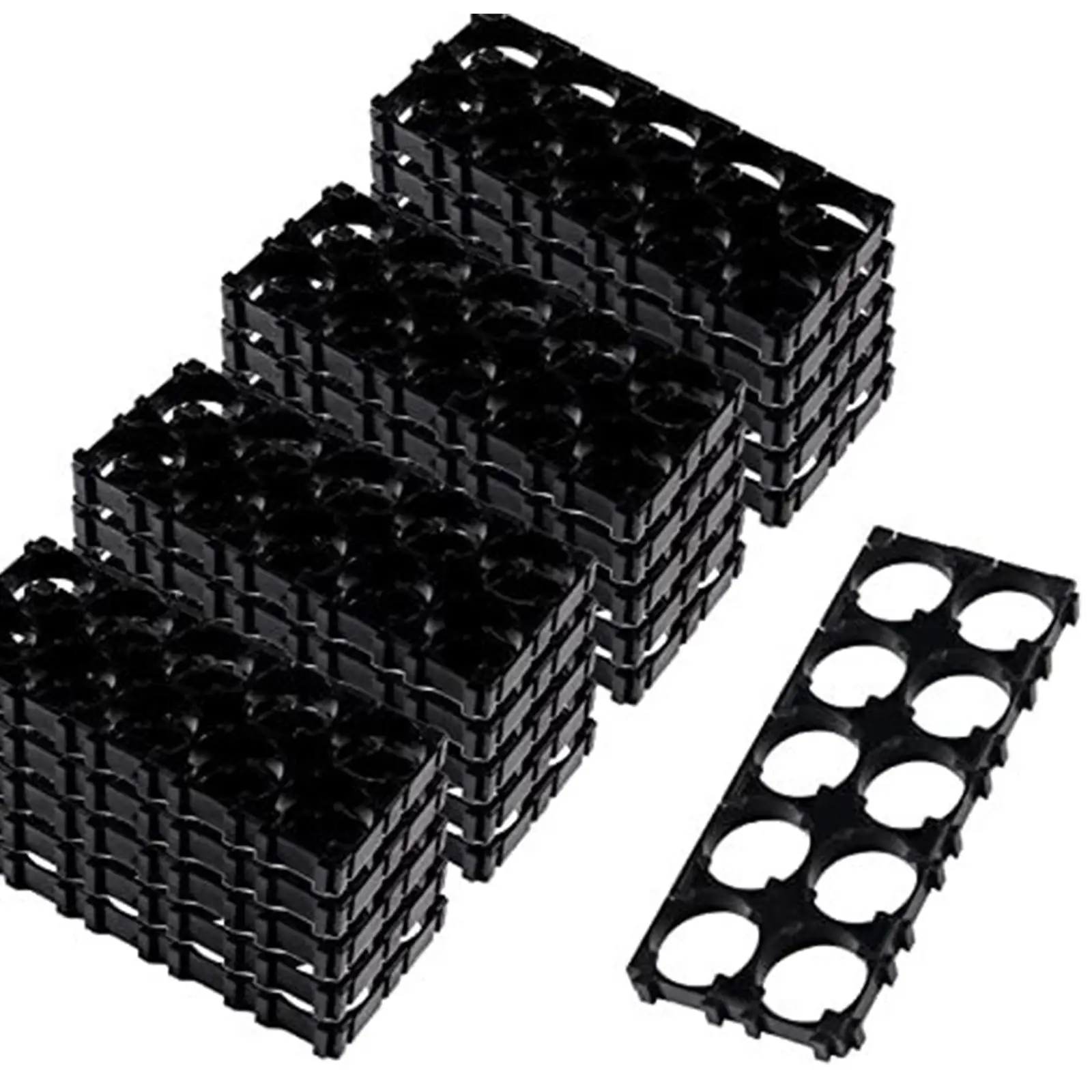Fixed Battery Pack Holder Bracket Cell Spacer for Rechargeable Lithium 18650 Battery Electric Car Storage