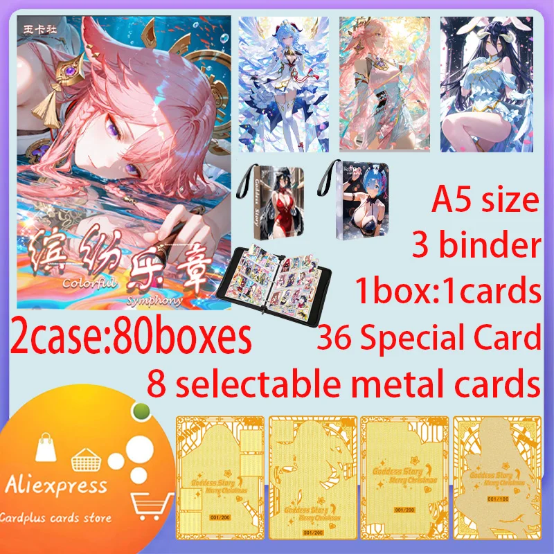 

Новые доски A5, красочные симфонические хобби, пряная доска Waifu Doujin Booster Rem Boa Nami Genshin Furina, редкая карточная игрушка, подарки