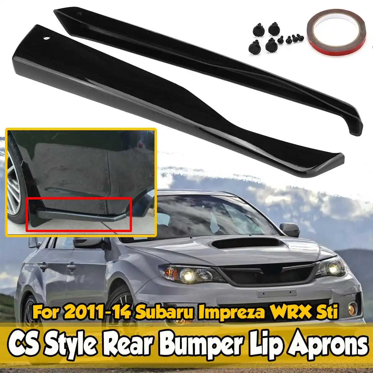 A Pair Car Rear Bum… - image