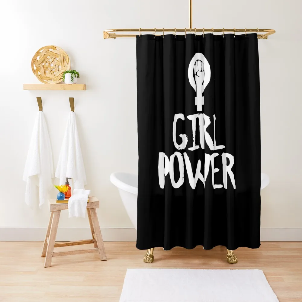 

Girl Power Shower Curtain Modern Showers For Bathroom For Bathroom Shower Set For Bathroom Cover Curtain
