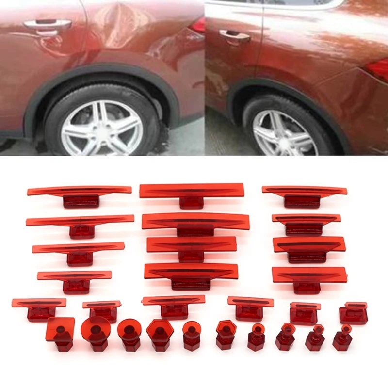 

Auto Body Damage Dent Repair Fix Tool Pulling Bridge Puller Dent Removal Glue-Tabs Hand Repair Tools Universal